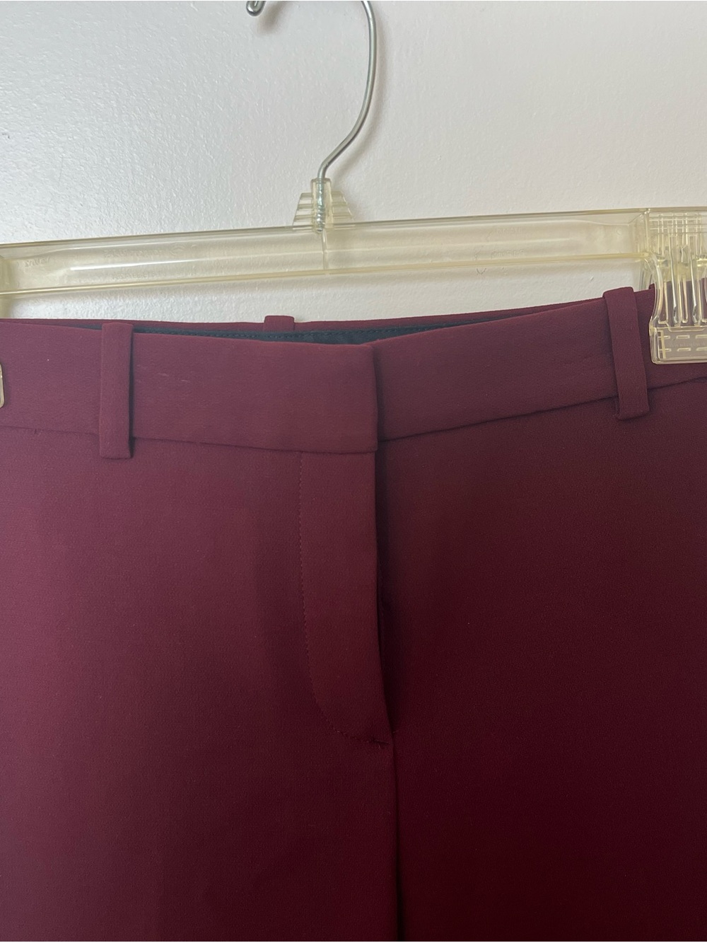 Theory Burgundy Dress Pants
